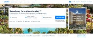 أفضل 10 مواقع و تطبيقات حجز الفنادق موقع بريسلين Priceline