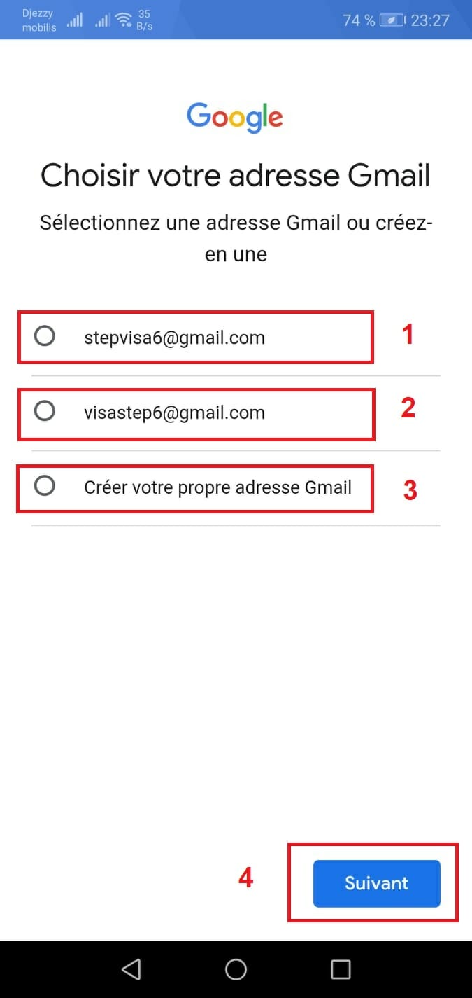 كيفية انشاء حساب gmail بدون رقم هاتف
