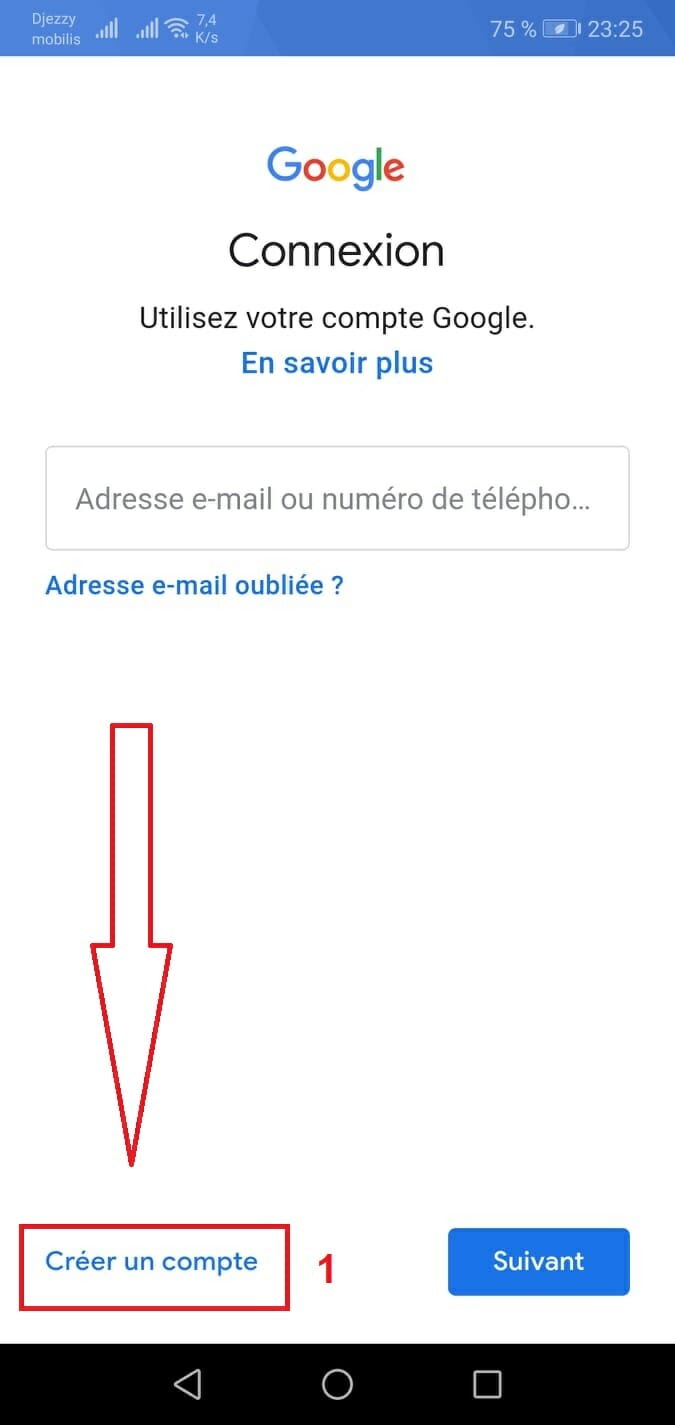كيفية انشاء حساب جيميل بدون رقم هاتف على الجوال -فتح حساب gmailجديد