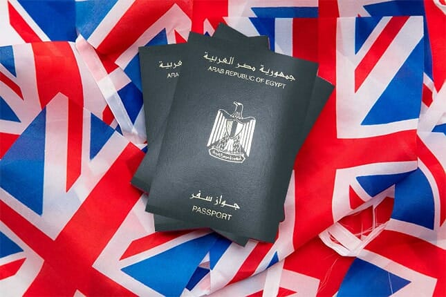 فيزا بريطانيا للمصريين 2022